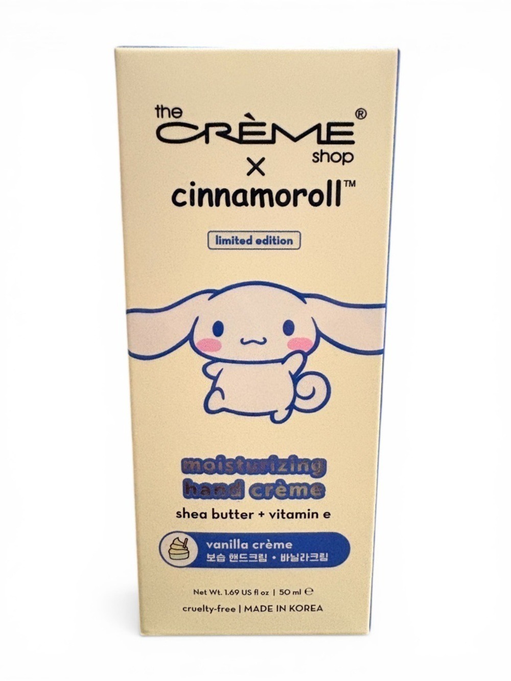 The Crème Shop x Cinnamoroll Moisturizing Hand Crème - Vanilla Crème